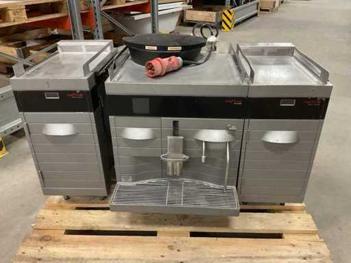 Melitta Cafina Alpha Koffiemachine met melkkoelers