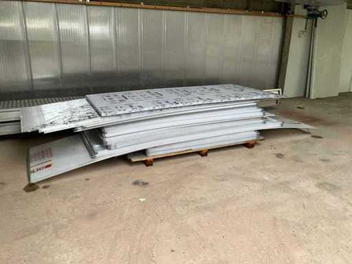 Polycarbonaat kanaalplaat (45x)