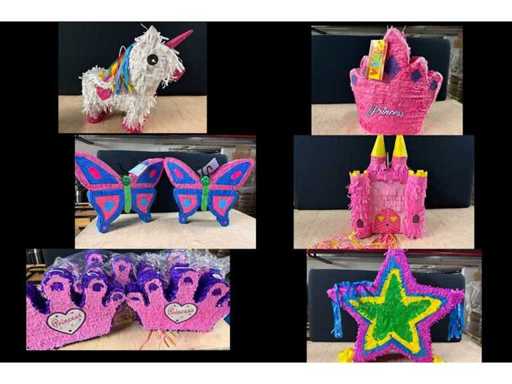 Assortimento di piñate (22x)