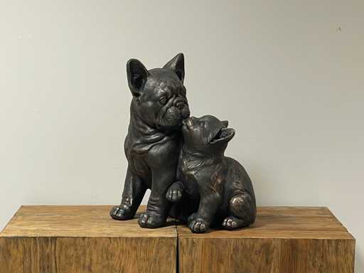 Hond & Kat Zittend H40cm MGO