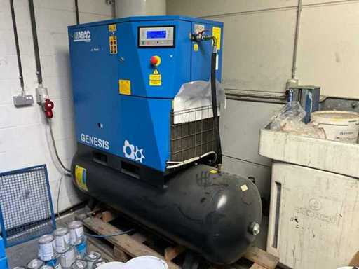 Kompresor śrubowy ABAC Genesis 11-500 z 2017 roku