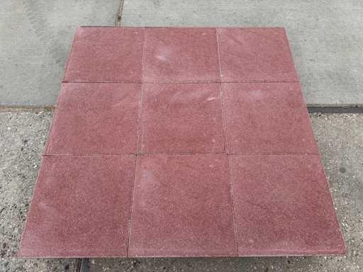 Piastrelle in cemento per il giardino (circa 29,16 m2)