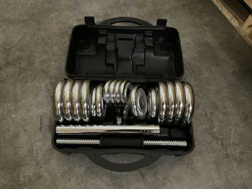 Serie di manubri da 30kg (5 volte)