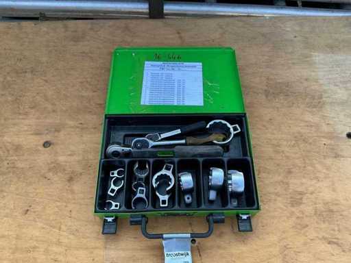 Casetă cu cheie inelară Reca Buttercup