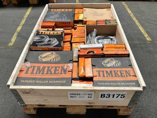 Timken - Partij lagers en kegellagers 153KG