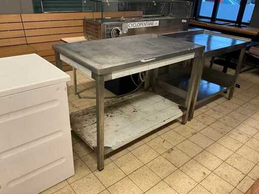 Masă de lucru din oțel inoxidabil