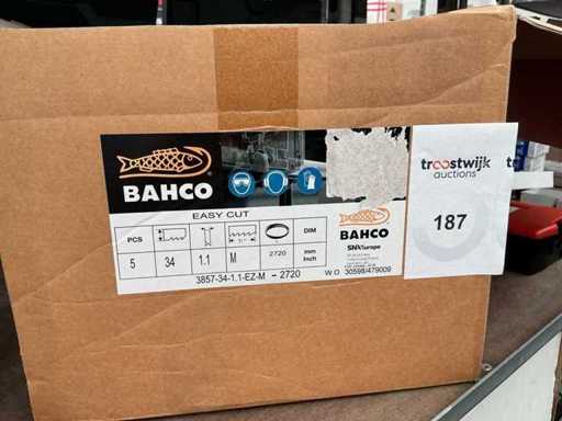 Bahco 3857-34-1.1-EZ-M-2720 Metal Bandsaw (5x)