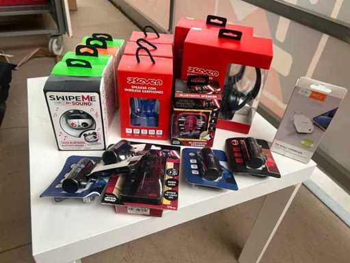 Voorraad elektronische accessoires