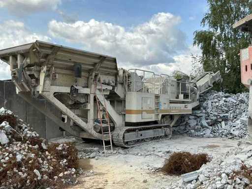 Impianto di frantumazione mobile Metso Nordberg LT1213 2002