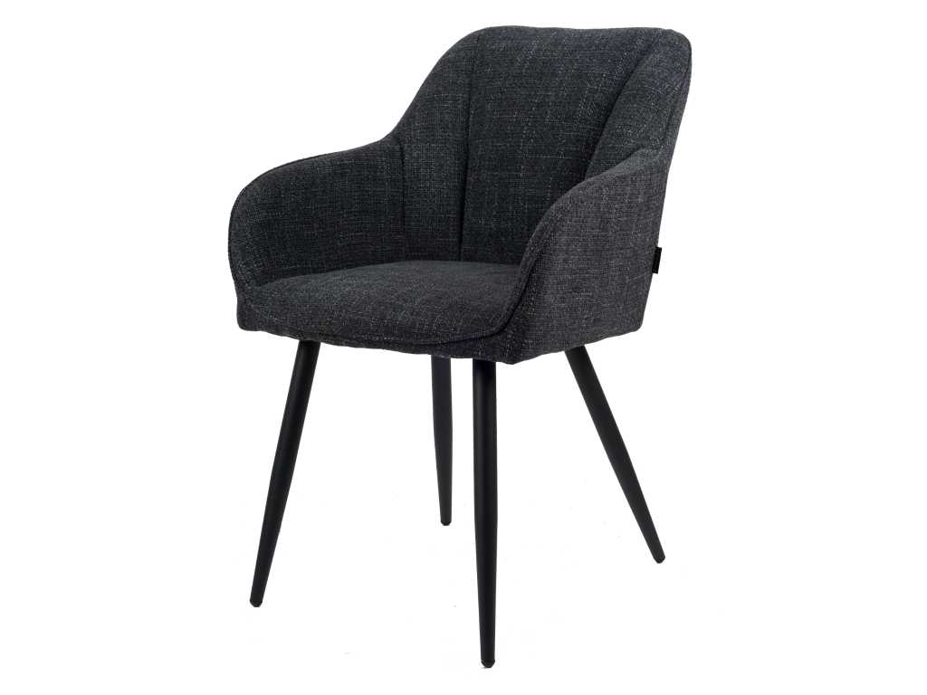 6x Design dining chair anthracite