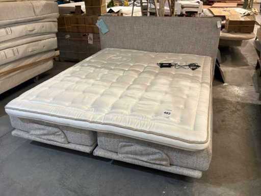 Cadre de lit électrique avec matelas