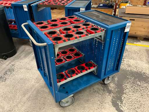Lista trolley for tool holders