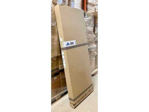 *NUOVO* Duka duo gallery porta a bala doccia 1-piece per nicchia, porta doccia, vetro ESG 1000x2000 (1 pc.)