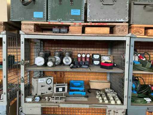 Gemengd met verschillende zaklampen