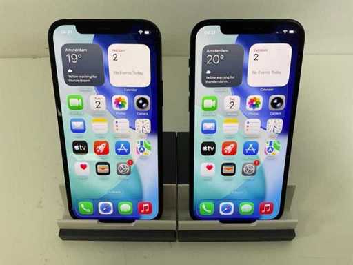 Apple iPhone 12 - 128GB - Nero (2x)