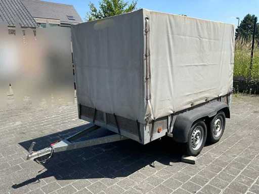 De Ryck Bak Trailer with canopy body 750kg