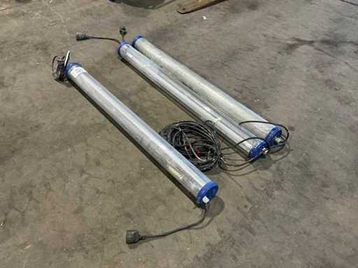 Bos Tubelight Construction Lamp (3x)