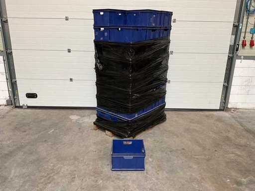 Palet cu 48 de lăzi de stivuire