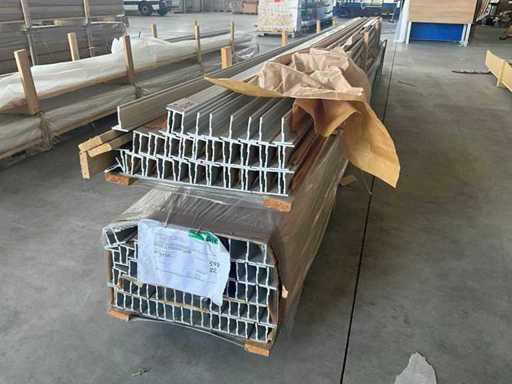 50x62x6000 Aluminum Profiles / Mounting Profile (130x)