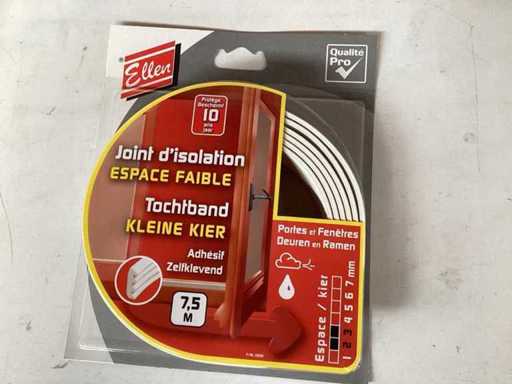 Ellen draft strip, biały, rolka 7,5 metra (128x)