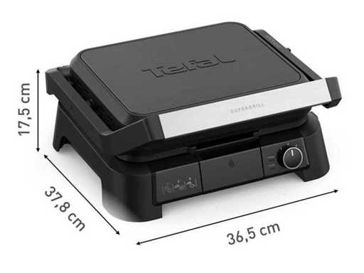 Tefal - GC5108 - SuperGrill 3-in-1 