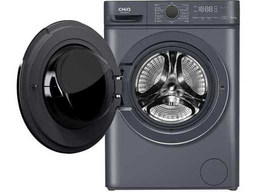 CHiQ - CW07123863AX - Machine à laver 7 kg Space Pro AI Smart