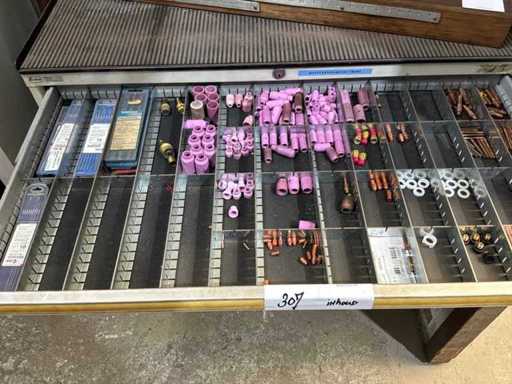 Lotto di accessori per saldatura