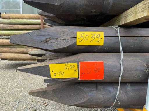 Palenboer - Tuinpalen 2m creo gefreesd (20x)