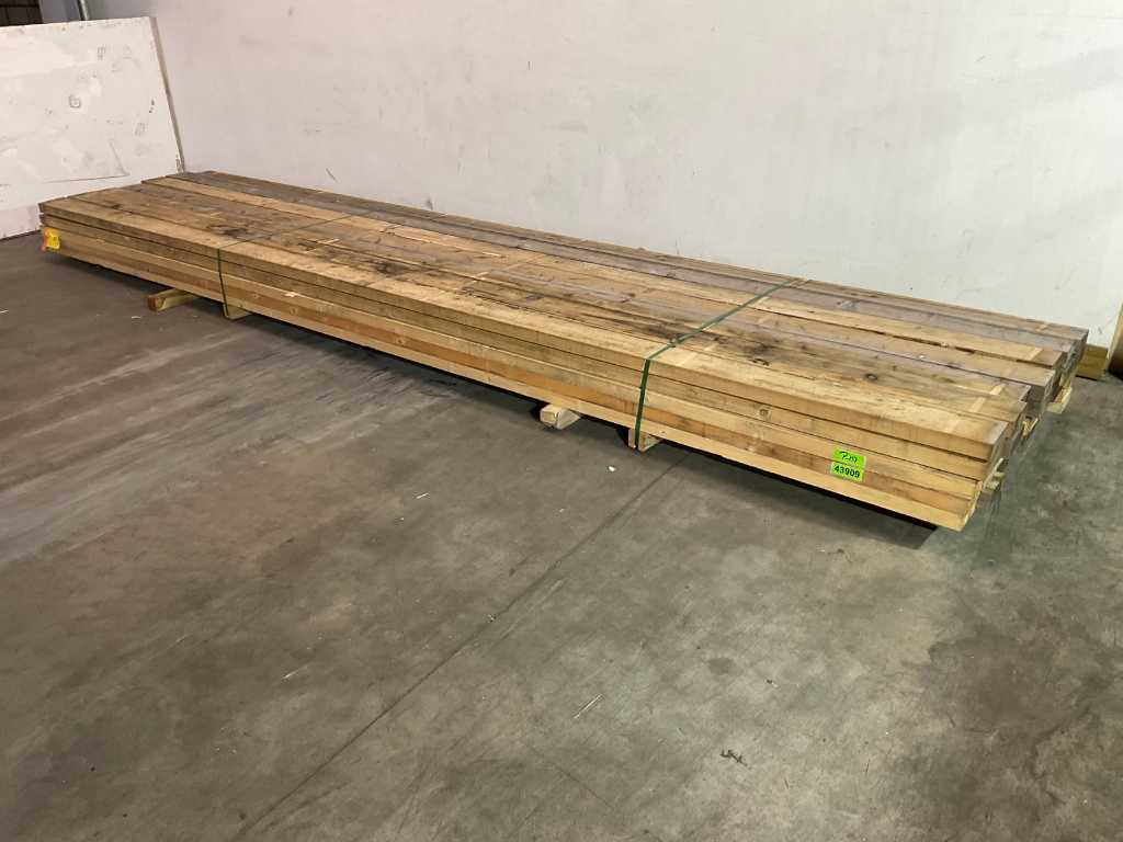 Spruce beam 510x15,5x5 cm (5x)
