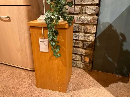 Eikenhouten bloemenzuil