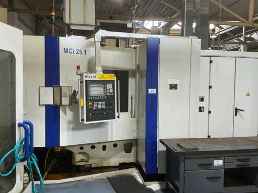 HELLER - MCi 25.1 - 4-Axis Horizontal Machining Centre - 2005
