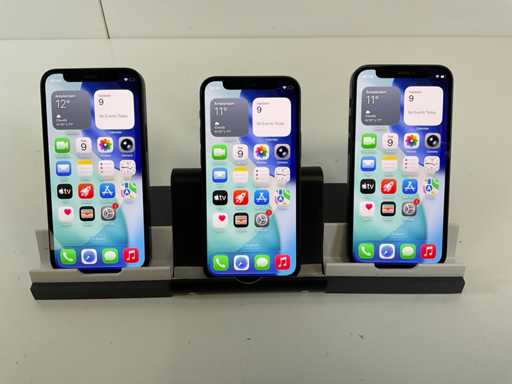 Apple iPhone 12 Mini - 64 GB - Black (3x)