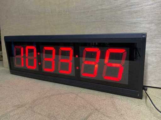 Horloge d’entreprise numérique
