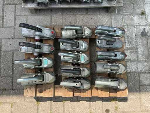 a.o. Knott, Winterhoff Batch of ball couplings