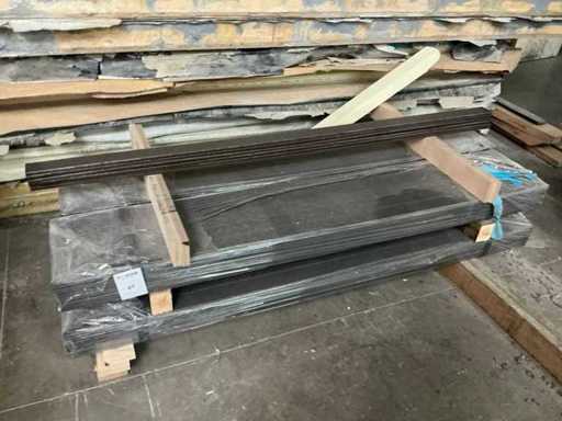 Charge von Metallmessstücken