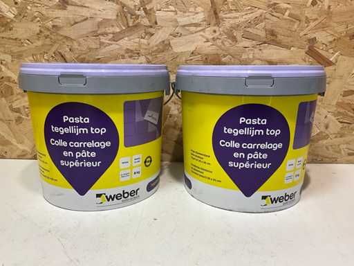 Adeziv pentru plăci Weber Pasta 8 kg (2x)