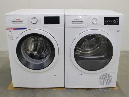 Bosch Serie|6 VarioPerfect EcoSilence Drive Wasmachine & Bosch Serie|6 Wasdroger