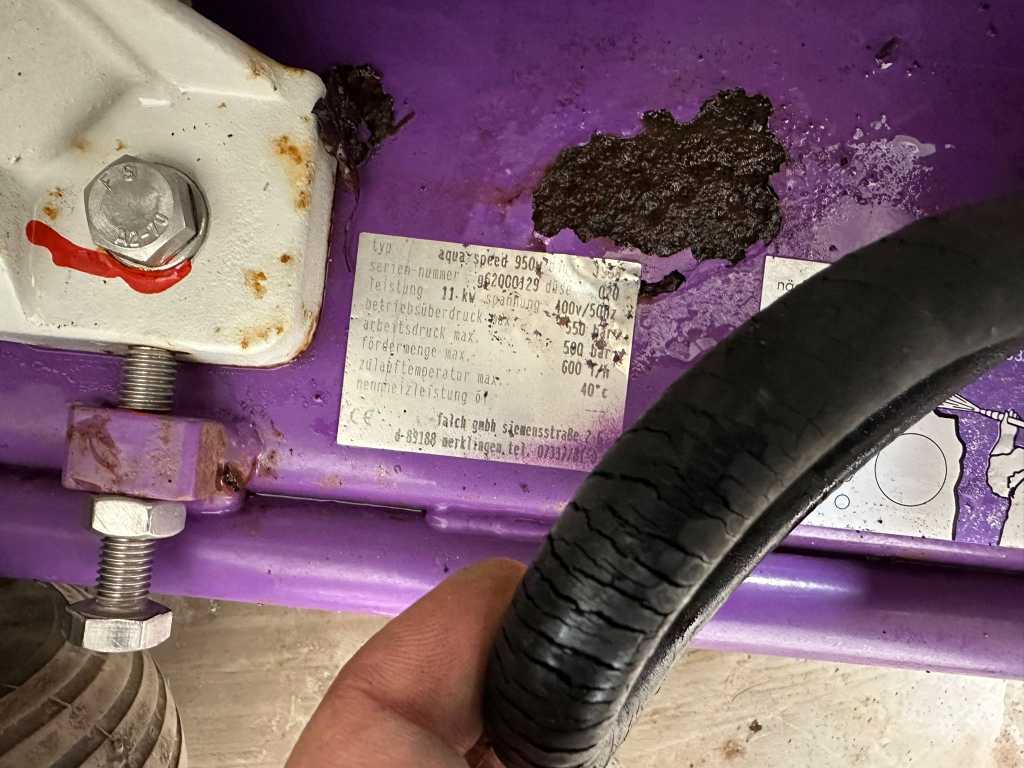 Falch Aqua speed 950 Pressure Washer Troostwijk Auctions