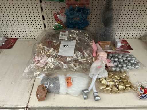 Weihnachtsdekoration für Partys.