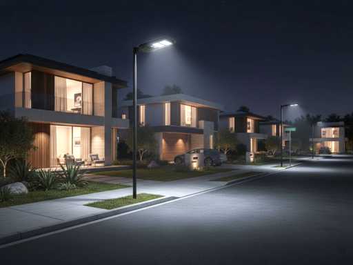 Capteur de lampadaire LED solaire 750lm et télécommande (12x)