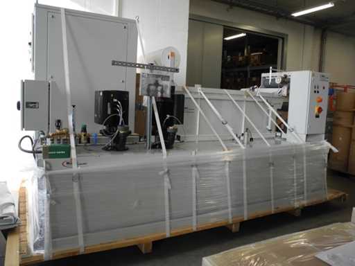 Belt filter system for the treatment of emulsion + oil