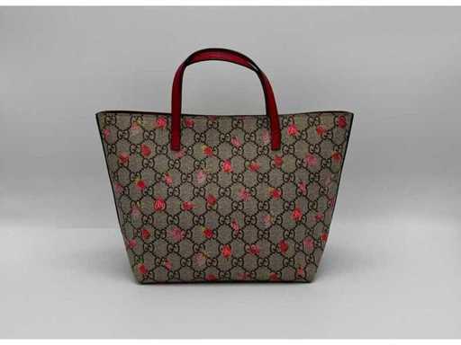 Gucci - Strawberry GG Tote - Geantă - Autenticitate verificată - Designer