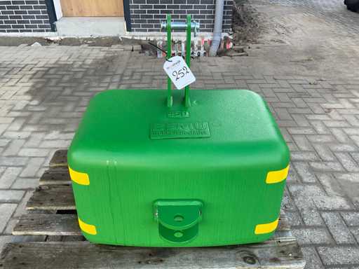 Front weight, "450kg"