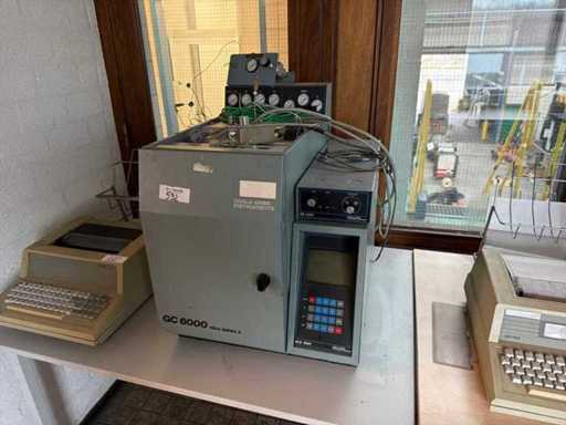 Carlo Erba GC 6000 Vega Seria 2 Cromatograf Gazos cu ICU 600