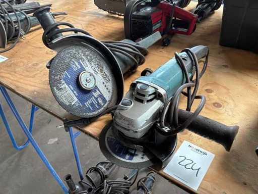 Smerigliatrice angolare Bosch / Makita (2x)