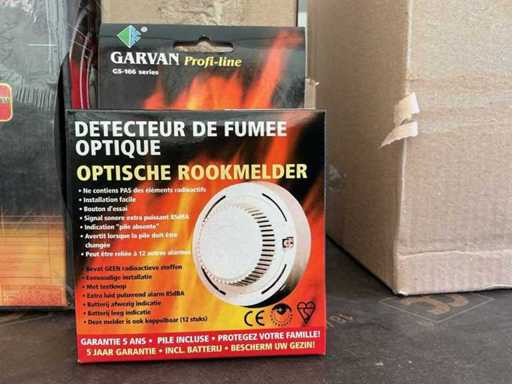 Détecteur de fumée Garvan Profi-line (6x)