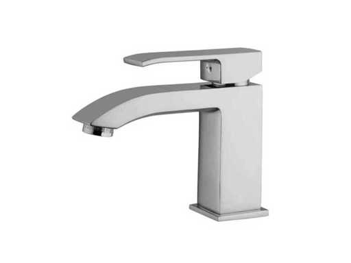 Paffoni Basin mixer tap LEVEL 1-h jump 121mm chrome
