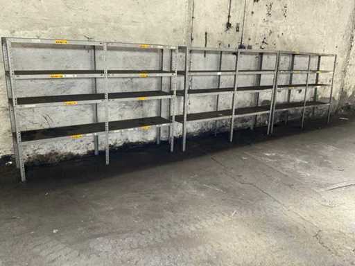 Étagère d’entrepôt (3x)