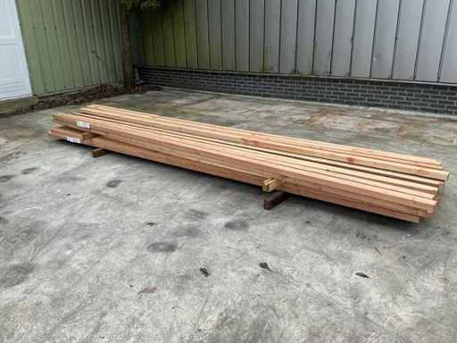 Douglas Regel Geschaafd Houtenbalk 400x4,5x6 cm (47x)