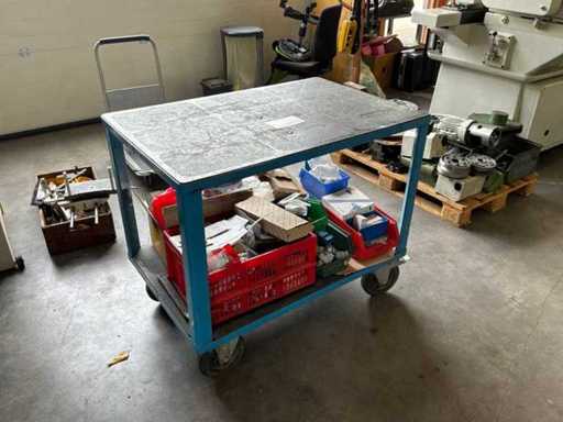 EUROKRAFT - Gereedschapswagen met inhoud - Elektronica